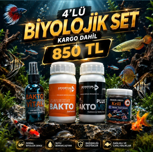 4 lü biyolojik set kargo dahil