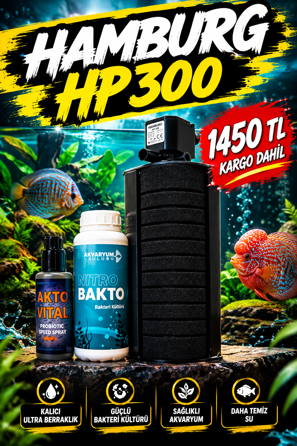 Hamburg Hp300 + nitro set