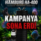 HAMBURG HA-400 Köşe Filtre 40 cm