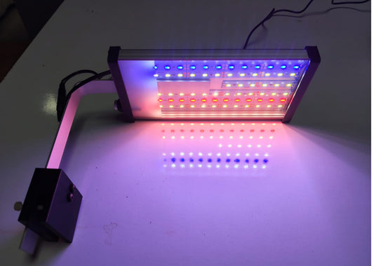 25 - 40 cm akvaryumlar için 7 sıra askı akvaryum aydınlatma